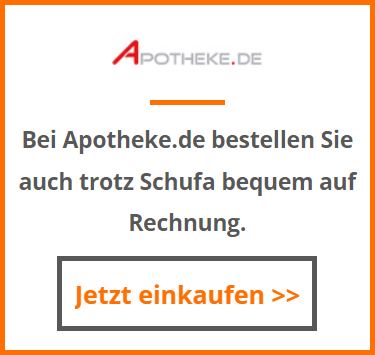 Bei Apotheke.de trotz Schufa auf Rechnung bestellen