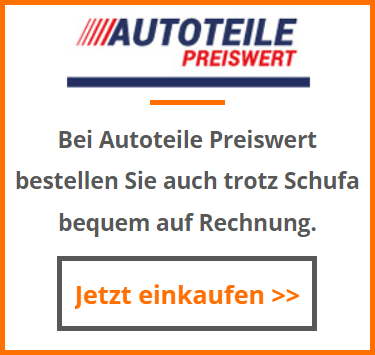 Bei Autoteile Preiswert trotz Schufa auf Rechnung bestellen